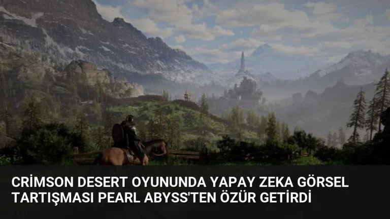 Crimson Desert Oyununda Yapay Zeka Görsel Tartışması Pearl Abyss’ten Özür Getirdi