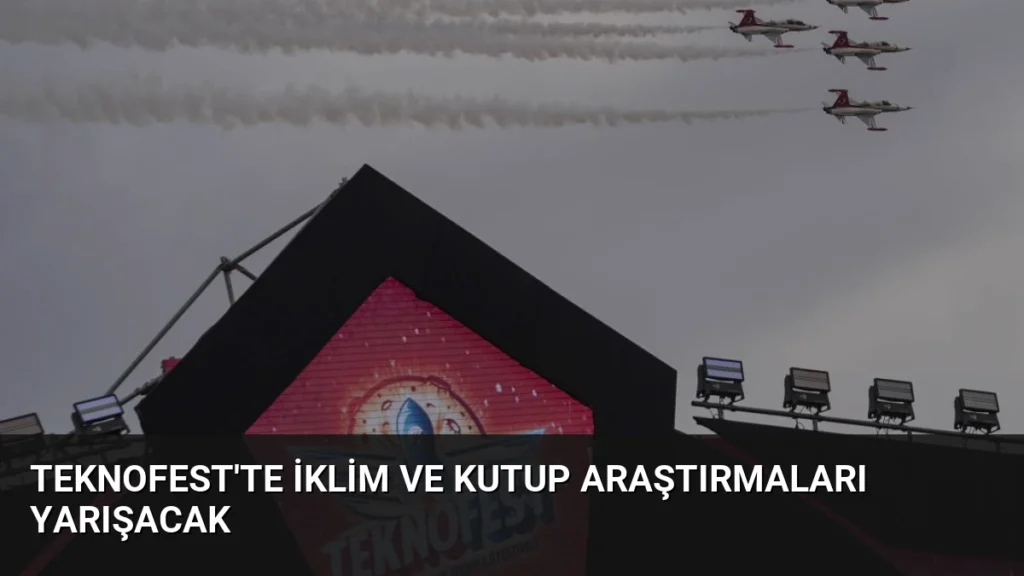 TEKNOFEST'te İklim ve Kutup Araştırmaları Yarışacak