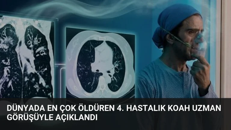 Dünyada En Çok Öldüren 4. Hastalık KOAH Uzman Görüşüyle Açıklandı