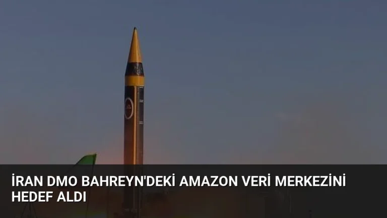 İran DMO Bahreyn’deki Amazon Veri Merkezini Hedef Aldı