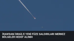 İran'dan İsrail'e Yeni Füze Saldırıları Merkez Bölgeler Hedef Alındı