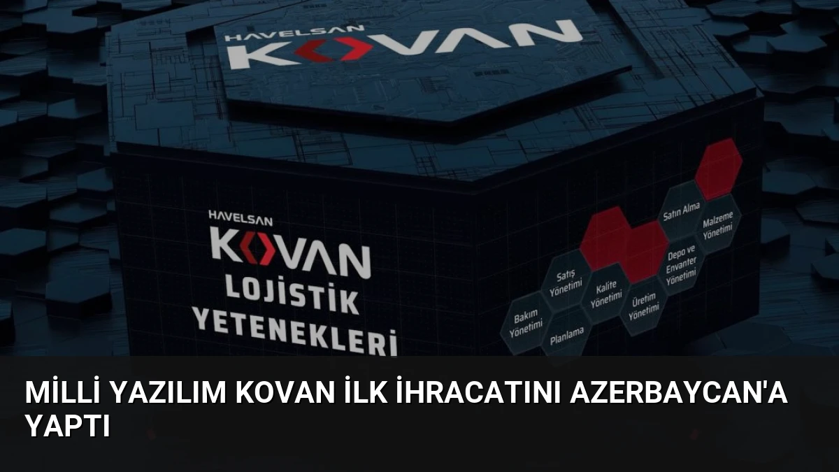 Milli Yazılım KOVAN İlk İhracatını Azerbaycan’a Yaptı