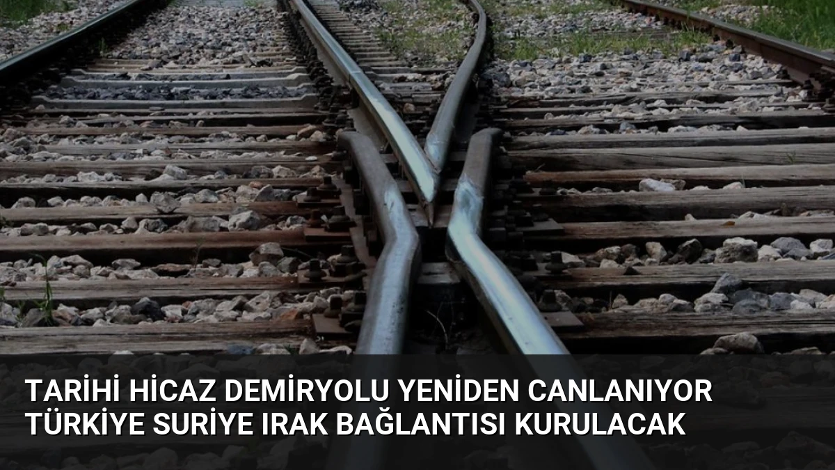 Tarihi Hicaz Demiryolu Yeniden Canlanıyor Türkiye Suriye Irak Bağlantısı Kurulacak
