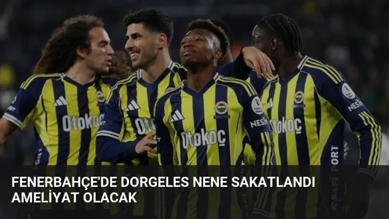 Fenerbahçe’de Dorgeles Nene Sakatlandı Ameliyat Olacak
