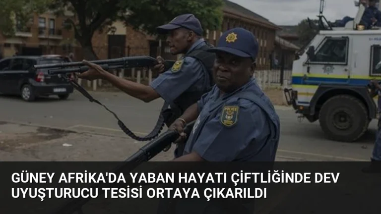 Güney Afrika’da Yaban Hayatı Çiftliğinde Dev Uyuşturucu Tesisi Ortaya Çıkarıldı