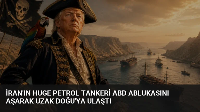 İran’ın Huge Petrol Tankeri ABD Ablukasını Aşarak Uzak Doğu’ya Ulaştı