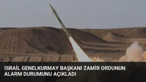 İsrail Genelkurmay Başkanı Zamir Ordunun Alarm Durumunu Açıkladı