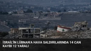 İsrail’in Lübnan’a Hava Saldırılarında 14 Can Kaybı 12 Yaralı