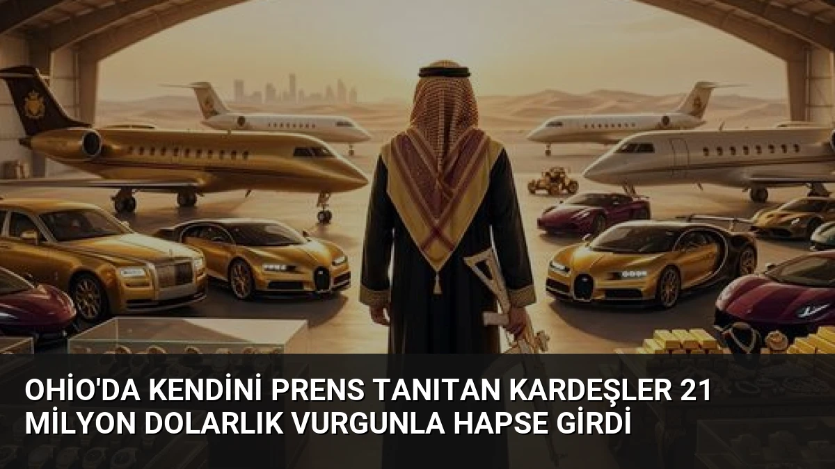 Ohio’da Kendini Prens Tanıtan Kardeşler 21 Milyon Dolarlık Vurgunla Hapse Girdi