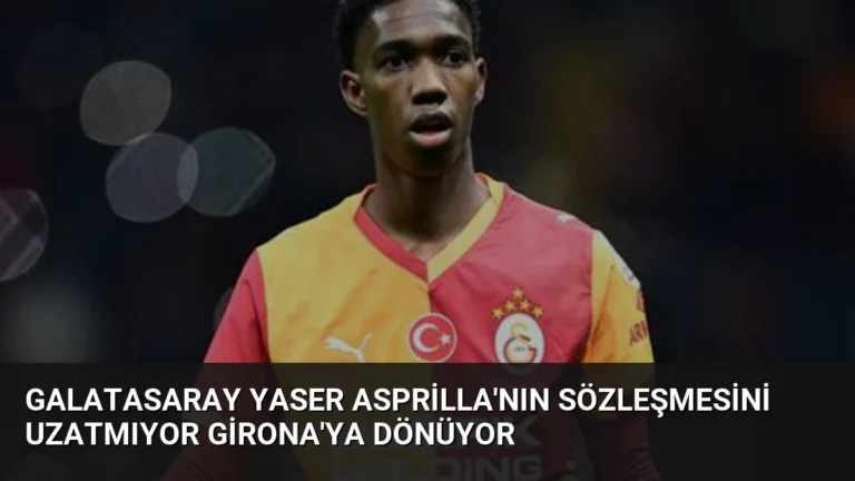Galatasaray Yaser Asprilla’nın Sözleşmesini Uzatmıyor Girona’ya Dönüyor