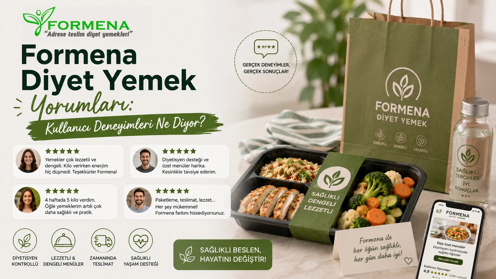 Formena Diyet Yemek Yorumları: Kullanıcı Deneyimleri Ne Diyor?
