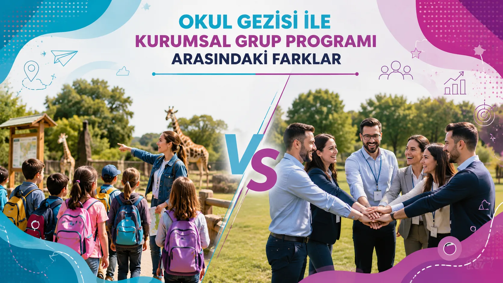 Okul Gezisi ile Kurumsal Grup Programı Arasındaki Farklar