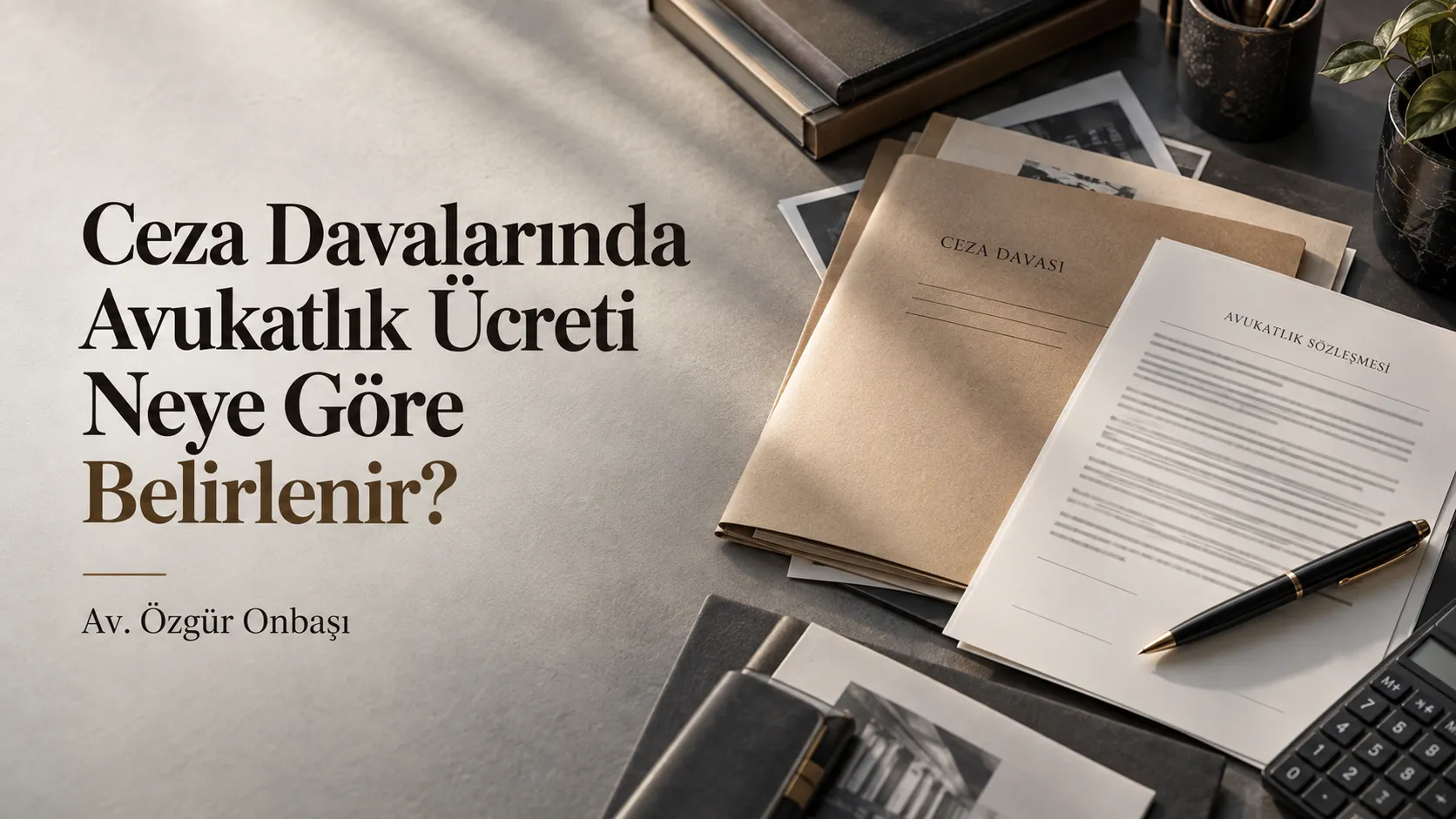 Ceza Davalarında Avukatlık Ücreti Neye Göre Belirlenir?