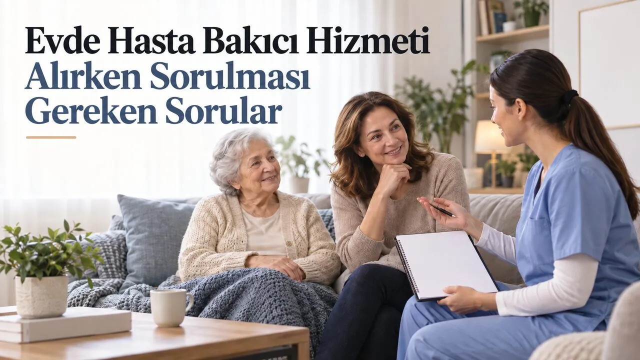 Evde Hasta Bakıcı Hizmeti Alırken Sorulması Gereken Sorular