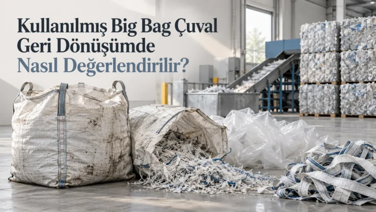 Kullanılmış Big Bag Çuval Geri Dönüşümde Nasıl Değerlendirilir?