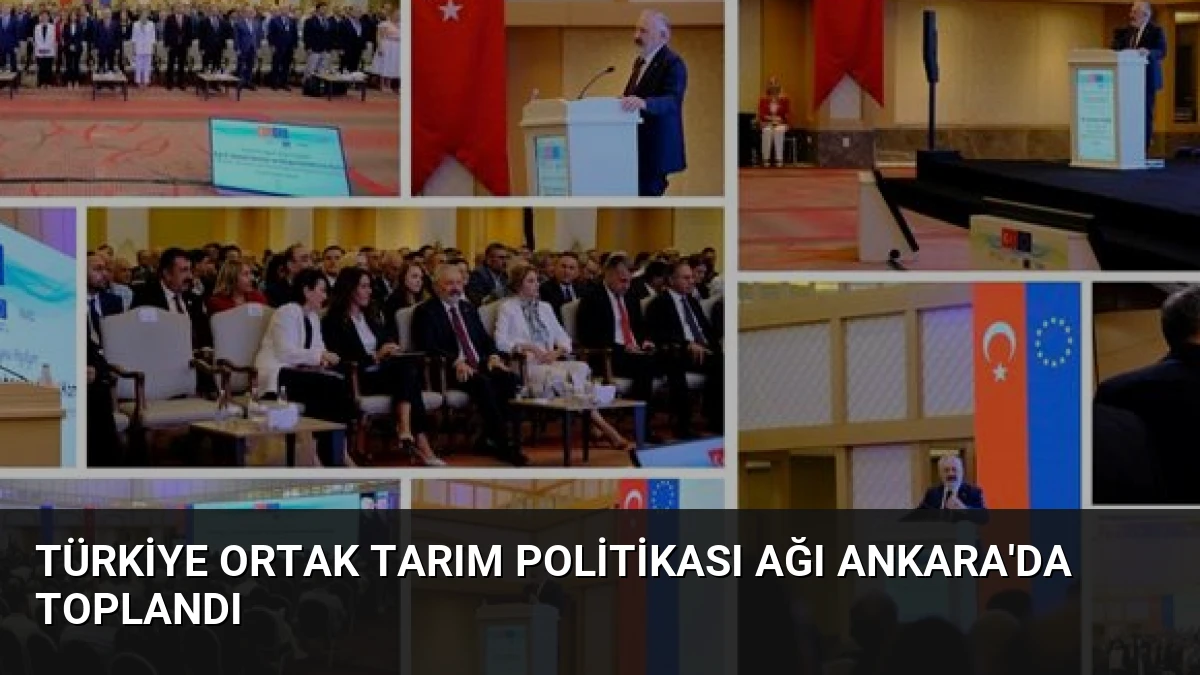 Türkiye Ortak Tarım Politikası Ağı Ankara’da toplandı