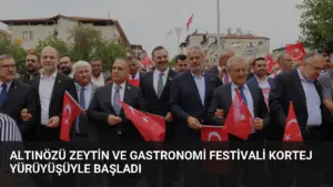 Altınözü Zeytin ve Gastronomi Festivali Kortej Yürüyüşüyle Başladı
