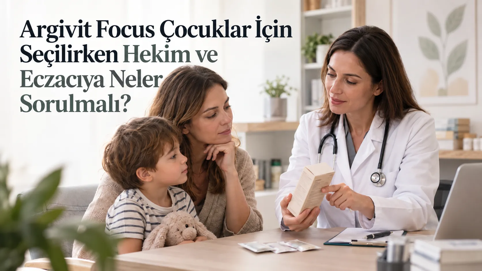 Argivit Focus Çocuklar İçin Seçilirken Hekim ve Eczacıya Neler Sorulmalı?