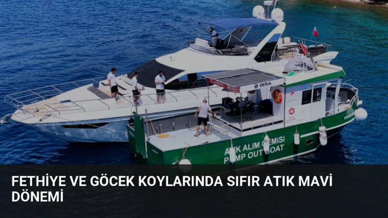 Fethiye ve Göcek koylarında Sıfır Atık Mavi dönemi