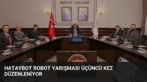 HatayBOT Robot Yarışması Üçüncü Kez Düzenleniyor